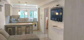 Moderno departamento vacacional.